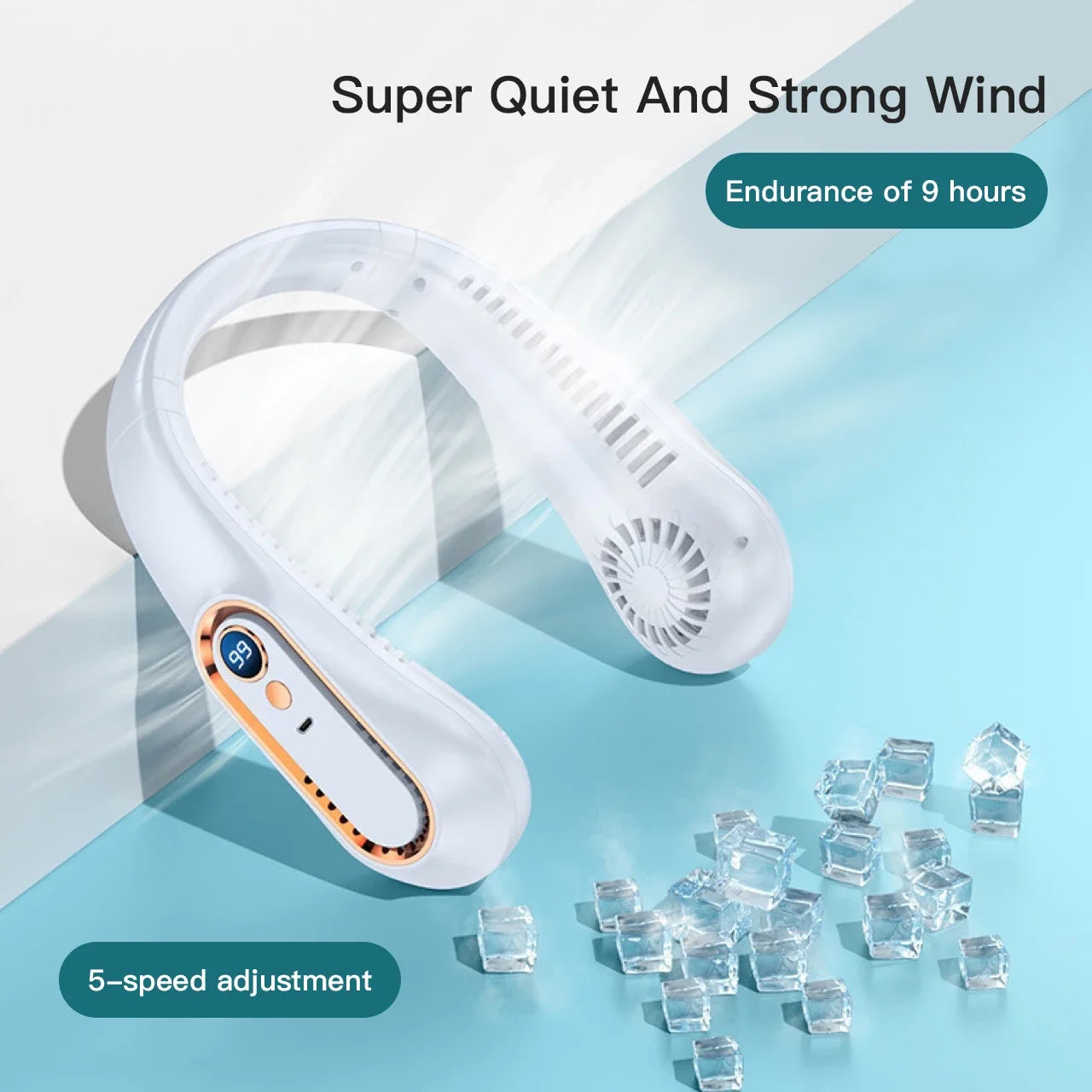 Hanging Neck Fan Portable