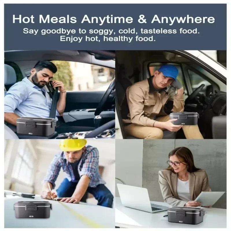 TINSOL 1.8L Electric Heated Lunch Box