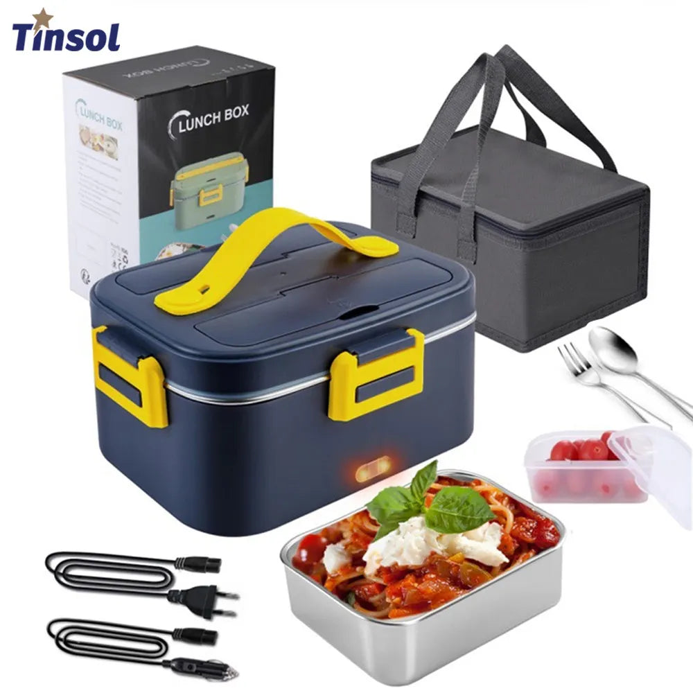 TINSOL 1.8L Electric Heated Lunch Box