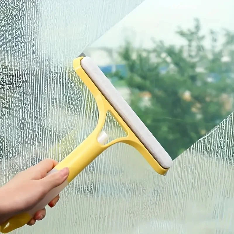 Household multi-function glass cleaning mirror with watering can