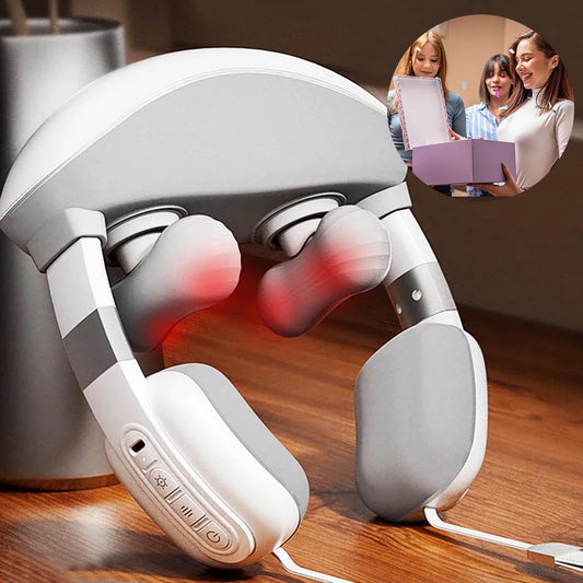 Multifunctional massager with finger massage simulation