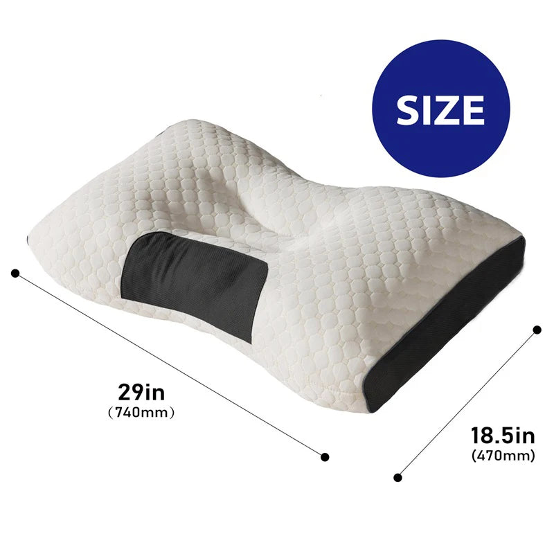 Soft Knitted Neck Massage Pillow, 2 Pack