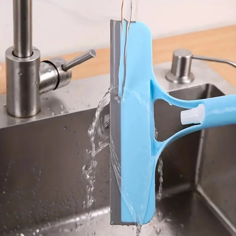 Household multi-function glass cleaning mirror with watering can