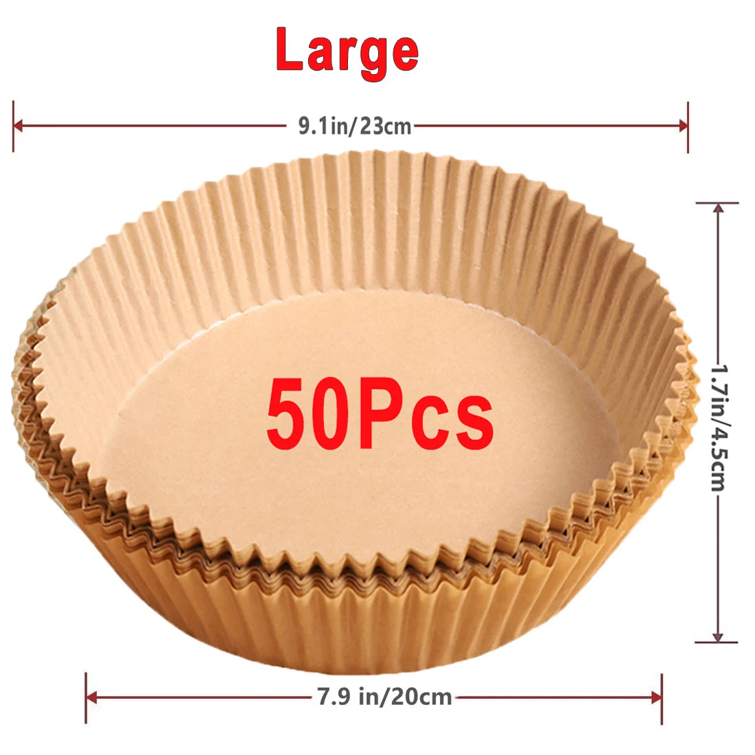 50/100pcs air fryer