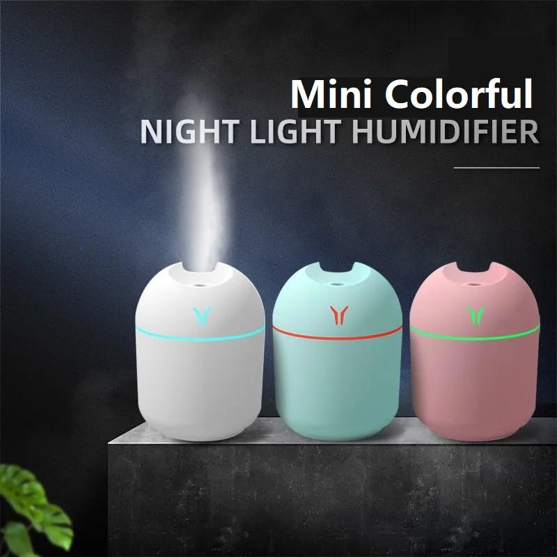USB Mini Air Humidifier Aroma Essential Oil