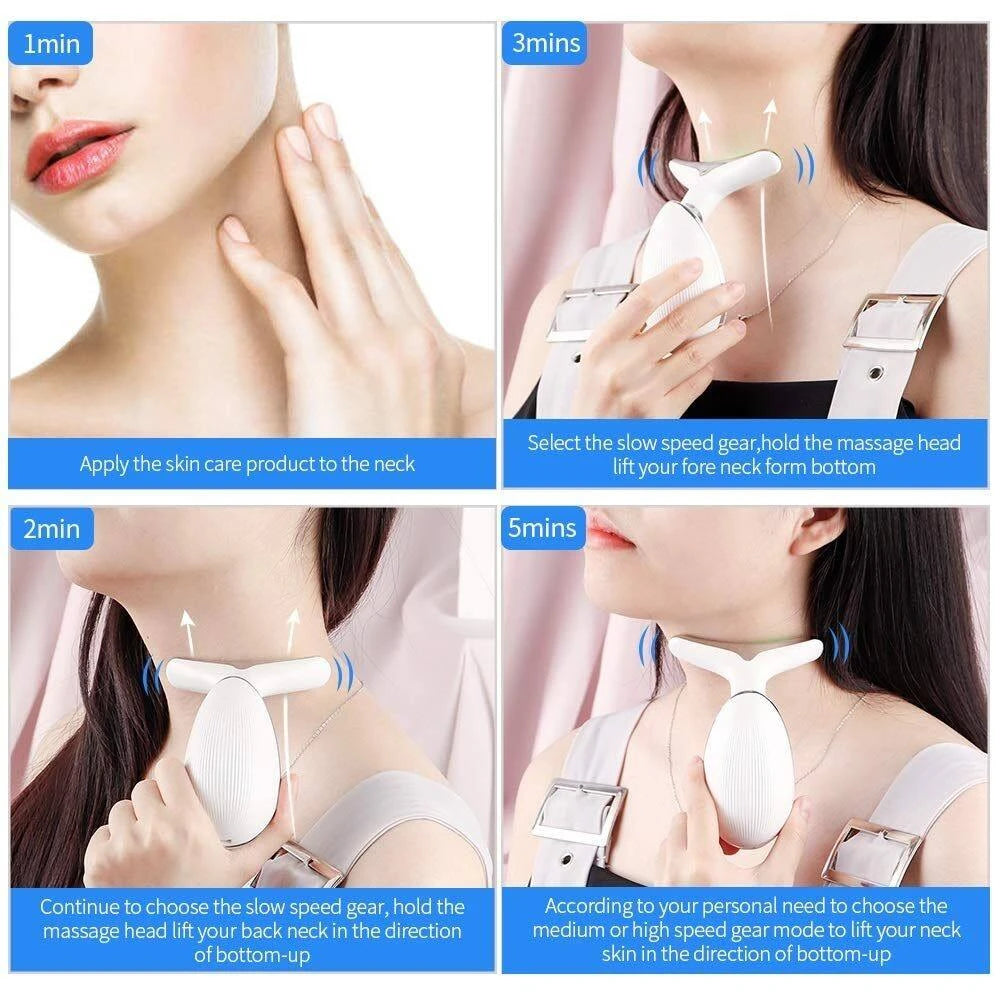 3 In 1 Face Massager Neck Facial Eye