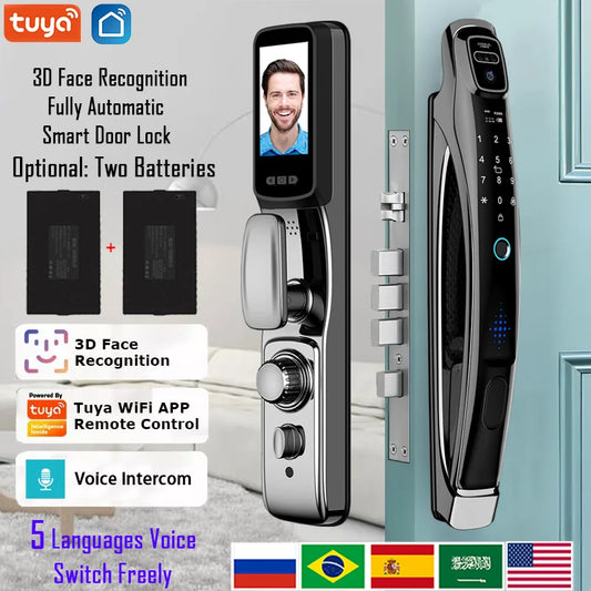 Door Lock With Camera Video Call