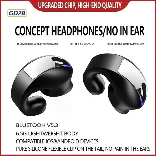 Bluetooth Earphone Clip On Monaural