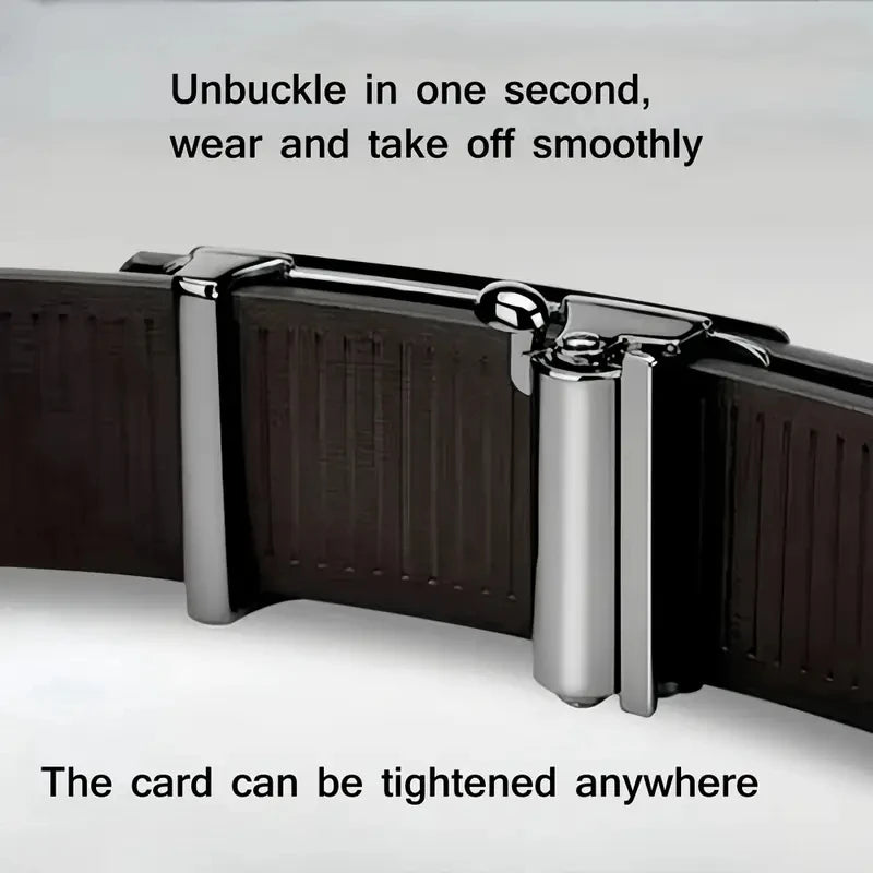 Stylish Men's PU Leather Belt -