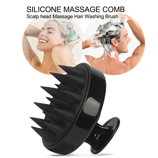 Silicone Head Scalp Massage
