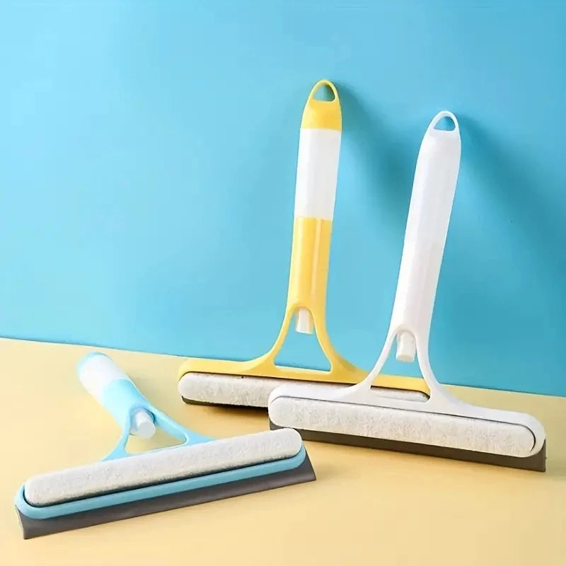 Household multi-function glass cleaning mirror with watering can