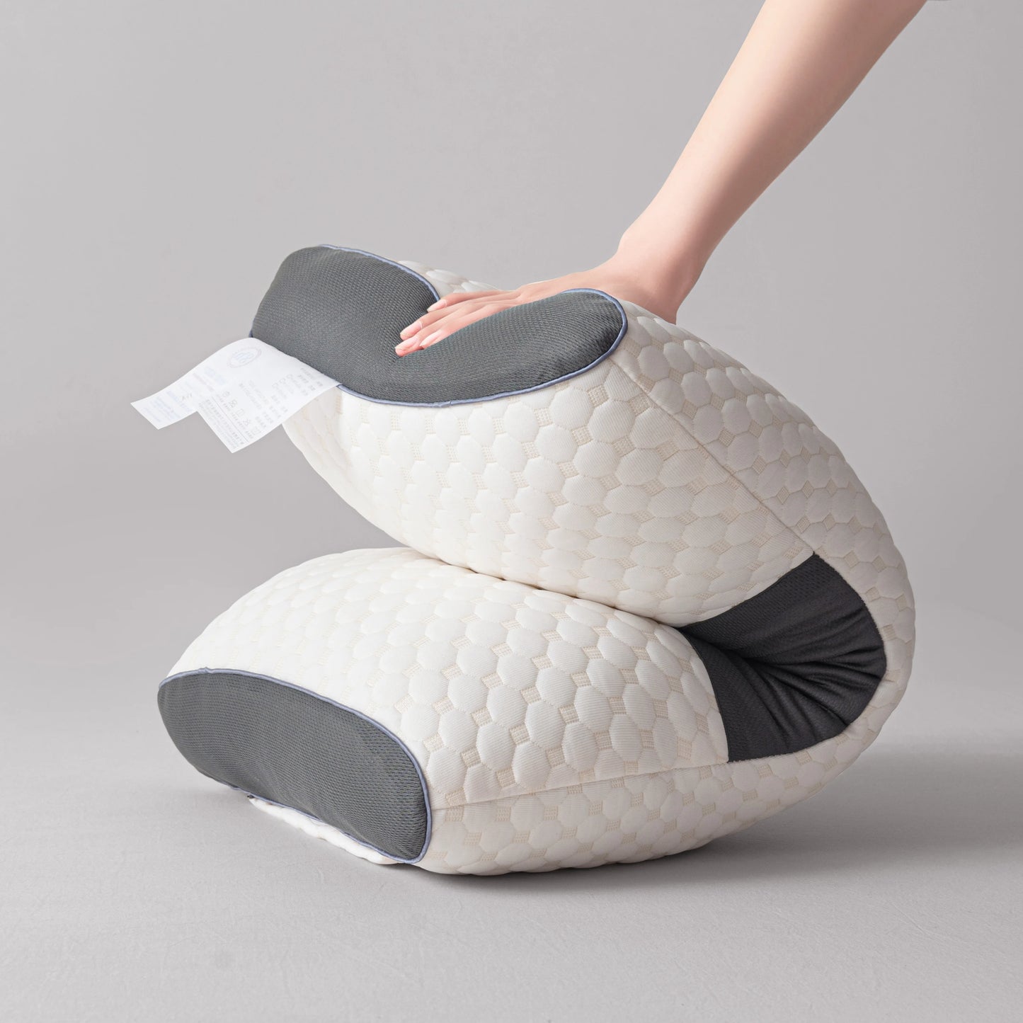 Soft Knitted Neck Massage Pillow, 2 Pack